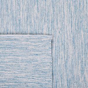 Dywan jasnoniebieski bawełniany ręcznie wykonany 160 x 230 cm Derince Beliani
