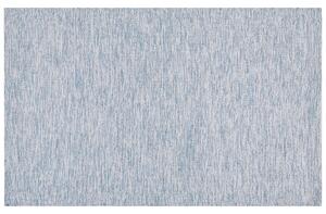 Dywan jasnoniebieski bawełniany ręcznie wykonany 140 x 200 cm Derince Beliani