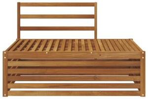 Sofa końcowa na zewnątrz naturalny 115 x 83 x 73 cm