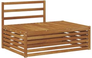 Sofa końcowa na zewnątrz naturalny 115 x 83 x 73 cm