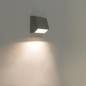 Zewnetrzna Nowoczesny Kinkiet / Lampa scienna zewnętrzny ciemnoszary LED IP54 - Sandstone 1 Oswietlenie zewnetrzne