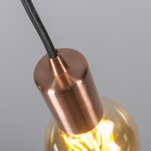 Industrialna lampa wisząca miedź - Facil 1 Oswietlenie wewnetrzne