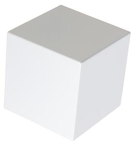 Nowoczesny Kinkiet / Lampa scienna biały - Cube Oswietlenie wewnetrzne