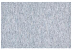 Dywan jasnoniebieski bawełniany ręcznie wykonany 160 x 230 cm Derince Beliani