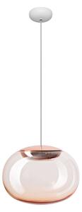 Lampa Wisząca Stilnovo, La Mariée, ściemnialny, miedziany, salon, szkło, design
