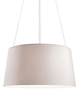 Lampa Wisząca kdln, Tripod, ściemnialny, beżowy, sypialnia, tkanina | tekstylia, design