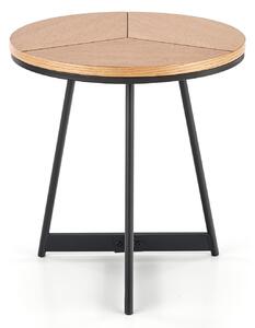 Okrągły stolik kawowy do salony Industrialny TATIANA-fi 45/49 cm