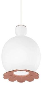 Lampa Wisząca kdln, Opyo, ściemnialny, biały, salon, szkło, design