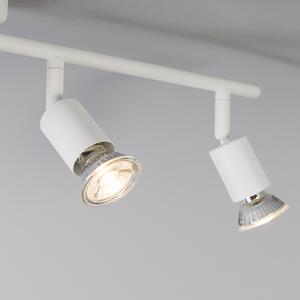 Nowoczesny Reflektorek / Spot / Spotow regulowany biały - Jeany 4 Oswietlenie wewnetrzne
