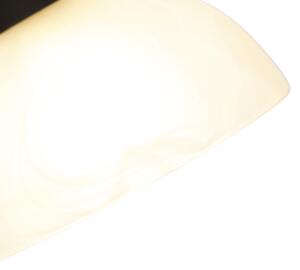 Klasyczna brązowa lampa podłogowa z lampką do czytania - Dallas Oswietlenie wewnetrzne