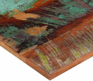 Prostokątny blat stołu 60x80 cm 25-27 mm, lite drewno z odzysku