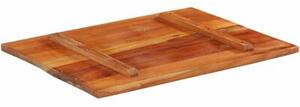 Prostokątny blat stołu 60x80 cm 25-27 mm, lite drewno z odzysku