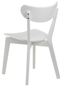 Krzesło do jadalni Retro styl Białe PENNY