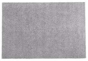 Nowoczesny dywan poliester jasnoszary gładki wykonany ręcznie 200 x 300 cm Demre Beliani