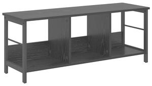Półka na książki czarny dąb 102 x 32 x 40,5 cm