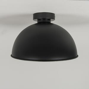 Industrialny Plafon / Lampy sufitowe czarny/złoty 30cm - Magna Basic Oswietlenie wewnetrzne