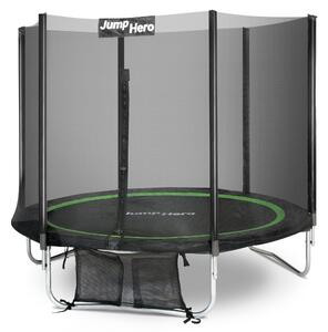 Trampolina ogrodowa z siatką zewnętrzną 183cm Jump Hero 6FT