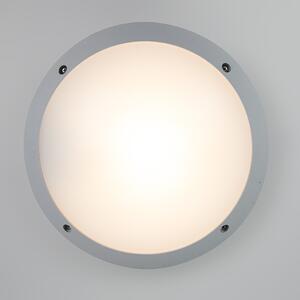 Zewnetrzna Nowoczesna lampa ścienna i sufitowa szara IP65 - Gelmi Oswietlenie zewnetrzne