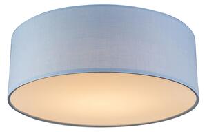 Plafon / Lampy sufitowe LED niebieski 30cm - Drum Oswietlenie wewnetrzne