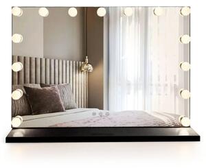 Lustro REA HOLLYWOOD LED Czarny