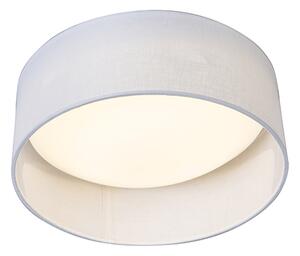 Plafon / Lampy sufitowe LED biały 28cm - Drum Combi Oswietlenie wewnetrzne