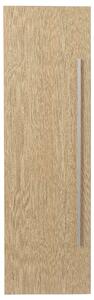 Nowoczesna szafka łazienkowa wisząca 4 półki jasne drewno Mataro Beliani