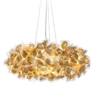 Lampa Wisząca Slamp, Clizia Mama Non Mama, ściemnialny, złoty | mosiężny, salon, tworzywo sztuczne, design
