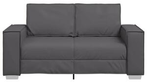 Sofa szary 160 x 78 x 84 cm tkanina