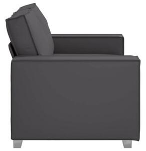 Sofa szary 160 x 78 x 84 cm tkanina