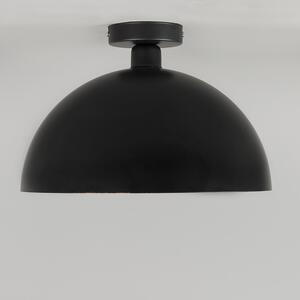 Przemysłowa lampa sufitowa czarna ze złotem 35 cm - Magna Oswietlenie wewnetrzne