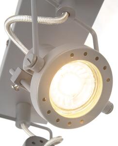 Przemysłowy Reflektorek / Spot / Spotow regulowany antracyt 2-źródła światła - Suplux Oswietlenie wewnetrzne