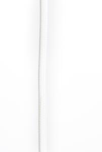 Zestaw 2 designerskich lamp wiszących w kolorze białym - Tuba mała Oswietlenie wewnetrzne