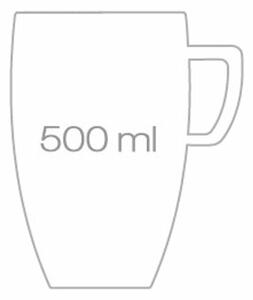 Tescoma Kubek do kawy latte CREMA, 0,5 l