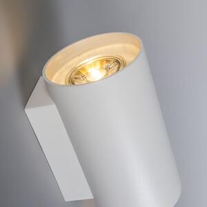 Zestaw 2 x Nowoczesny Kinkiet / Lampa scienna biały - Sandy Oswietlenie wewnetrzne