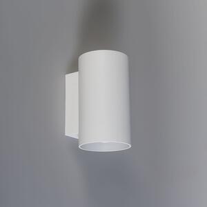 Zestaw 2 x Nowoczesny Kinkiet / Lampa scienna biały - Sandy Oswietlenie wewnetrzne