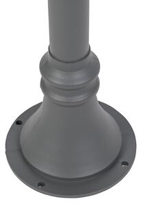 Zewnetrzna Nowoczesna lampa zewnętrzna ciemnoszara 136.5cm - Platar Oswietlenie zewnetrzne