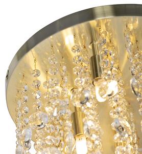 Klasyczna lampa sufitowa złoty / mosiądz 35 cm - Medusa Oswietlenie wewnetrzne