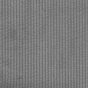 Sofa moduÅowa z poduszkami tkanina sztruksowa ciemnoszara