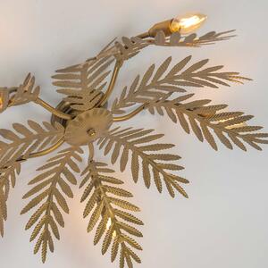 Plafon / Lampy sufitowe vintage złoty 5-źródeł światła - Botanica Oswietlenie wewnetrzne