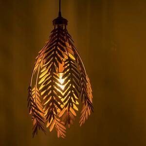Lampa wisząca vintage złota 2-źródła światła - Botanica Oswietlenie wewnetrzne