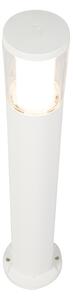 Zewnetrzna Nowoczesna lampa zewnętrzna biała 80cm GU10 3-stopniowe ściemnianie - Carlo Oswietlenie zewnetrzne