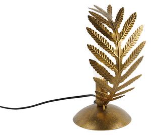 Lampa stołowa vintage mała złota - Botanica Oswietlenie wewnetrzne