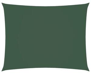 Prostokątny żagiel ogrodowy, tkanina oxford, 3,5x5 m, zielony