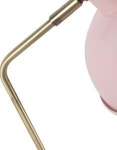 Lampa stołowa różowa brąz - Milou Oswietlenie wewnetrzne