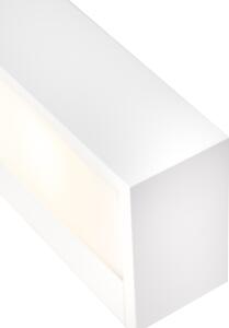 Designerski Kinkiet / Lampa scienna podłużny biały 25cm - Houx Oswietlenie wewnetrzne