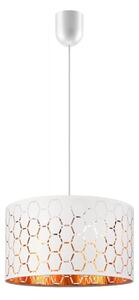 Lamkur Lampa wisząca na lince ULLE 1xE27/15W/230V biała LA55862