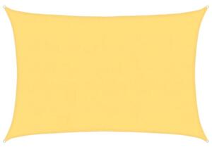 Żagiel przeciwsłoneczny, 160 g/m², beżowy, 5x7 m, hdpe