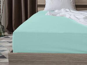Prześcieradło jersey EXCLUSIVE mentolowe 180 x 200 cm