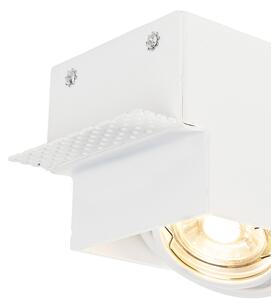 Oprawa wpuszczana w sufit / Oprawa do wbudowania biała regulowana bez ramki 3-źródła światła GU10 - Oneon Oswietlenie wewnetrzne