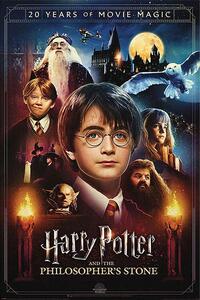 Plakat, Obraz Harry Potter - Philosopher's stone - 20th anniversary